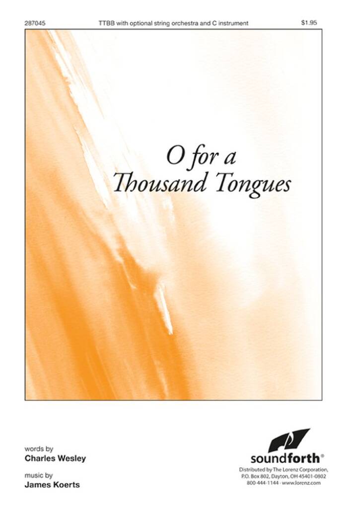 O For A Thousand Tongues